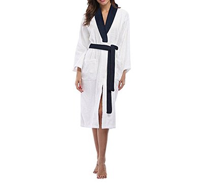 The Terry Cloth is simply a Toweling fabric with loops that can absorb large amounts of water. Highly absorbent, Soft and Durable Fabric. #Bathrobe #WomenBathrobes #MenBathrobe #TowelingRobe #Bathrobes #Gown #GownRobe #DressingRobe #DressingGownRobe bit.ly/2Fo3eLT