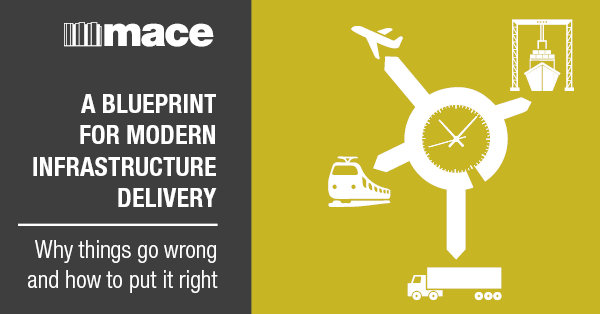 MaceGroup's tweet photo. By 2030, the global economy could be losing more than $1.5 trillion every year due to the late delivery of major infrastructure projects. How do we improve the odds of projects being delivered successfully? Find out in the latest #MaceInsights report: https://t.co/58W5JkuiUl https://t.co/tT1CnaeeMD
