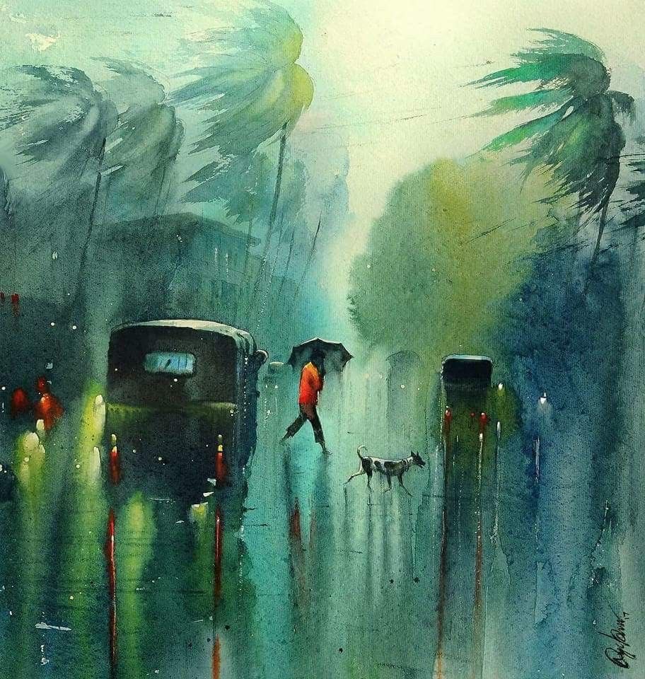 Pupulmimi's tweet photo. #Art #watercolour #Nadeesh Prabou @s_oworld @TheSignOfFive @PunjabiRooh @JrRezvani @PropitiousOn3 @zarafshan @fisheyedmeena @TheUrgeToWander @DeeptaNagpal https://t.co/j4FtMpc979