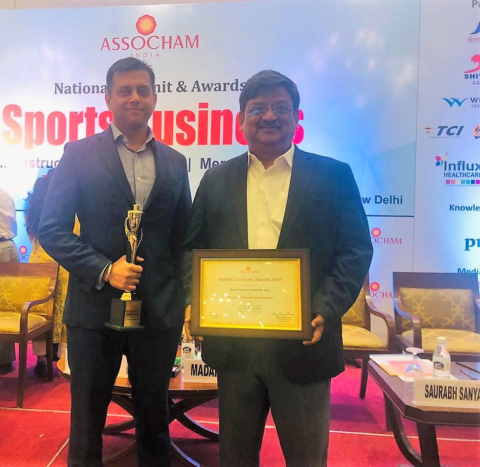 GrantThorntonIN's tweet image. The Big Announcement | We have been chosen as the 'Best Sports Consulting Firm' by @ASSOCHAM4India at their National Summit &amp;amp; Awards Sports Business today! 

@VisheshCC @sports_odisha @TheHockeyIndia
 
#SportsAdvisory #SportsConsulting #StatusGo