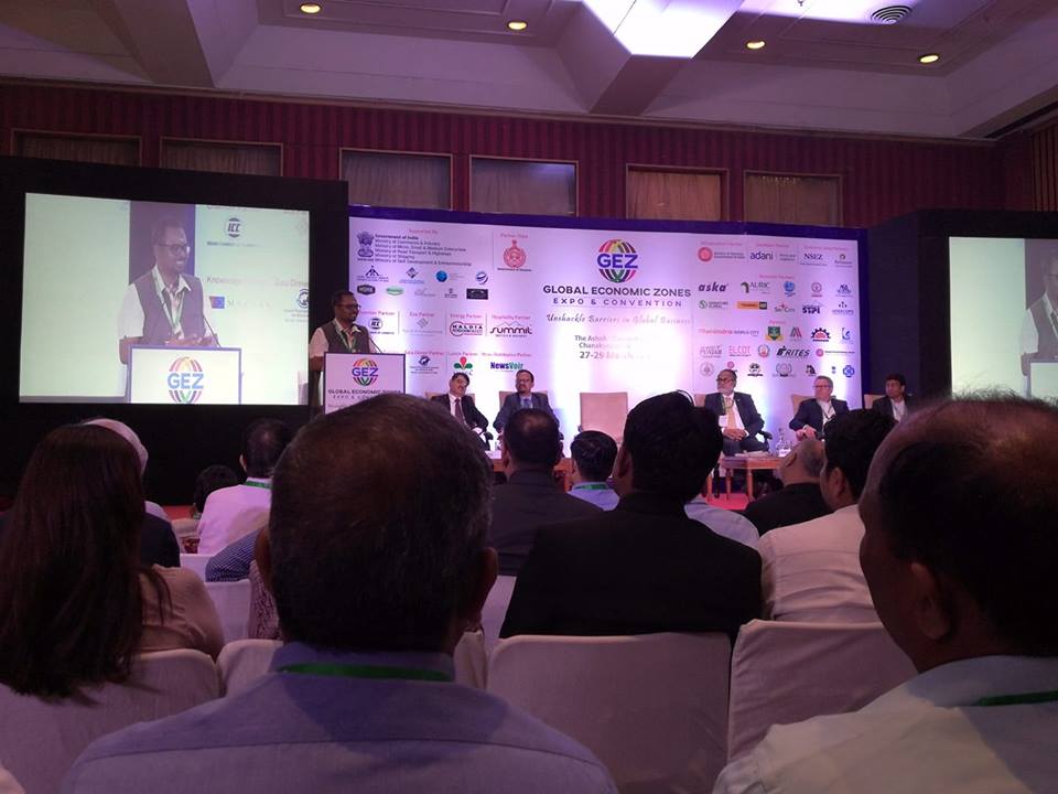 GEZExpo's tweet photo. #GEZExpo2019 #GEZExpo
Shri Senthil Nathan S, IRS, Deputy Secretary, Ministry of Commerce and Industry, Govt. of India-  'GST is a game-changing tax reform' https://t.co/uGGsDQCXsP