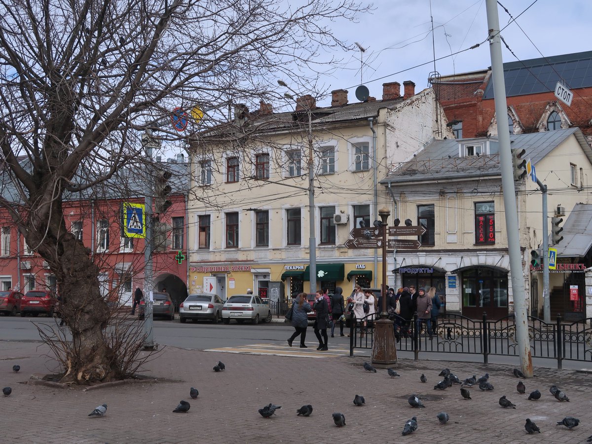 #Ярославль. Богоявленская площадь 27 марта 2019 г.