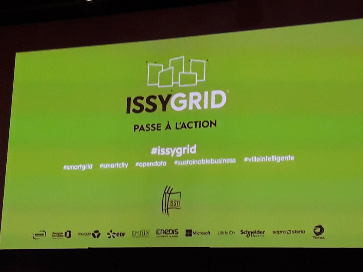Bouygues_C's tweet image. Lancement de la conférence de presse du projet #Issygrid, un démonstrateur de #smartcity porté par la ville d&apos;@Issylesmoul, @Bouygues_Immo, @EDFofficiel, @microsoftfrance, @enedis, @Alstom, @bouyguestelecom, @SchneiderElecFR, @Total, @SopraSteria_fr et notre filiale @Bouygues_ES!
