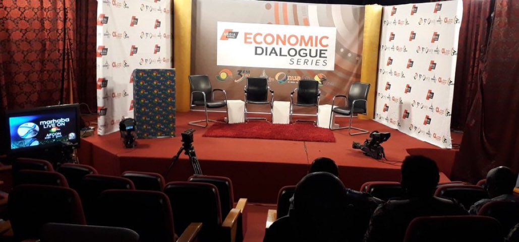 3fm927's tweet photo. Join us at the Executive theatre, TV3 for the second edition of the Media General Economic Dialogue. 

We're live on your 📺TV soon. Stay tuned.

#TV3GH 
#MGForum https://t.co/OSiN1IiPYo