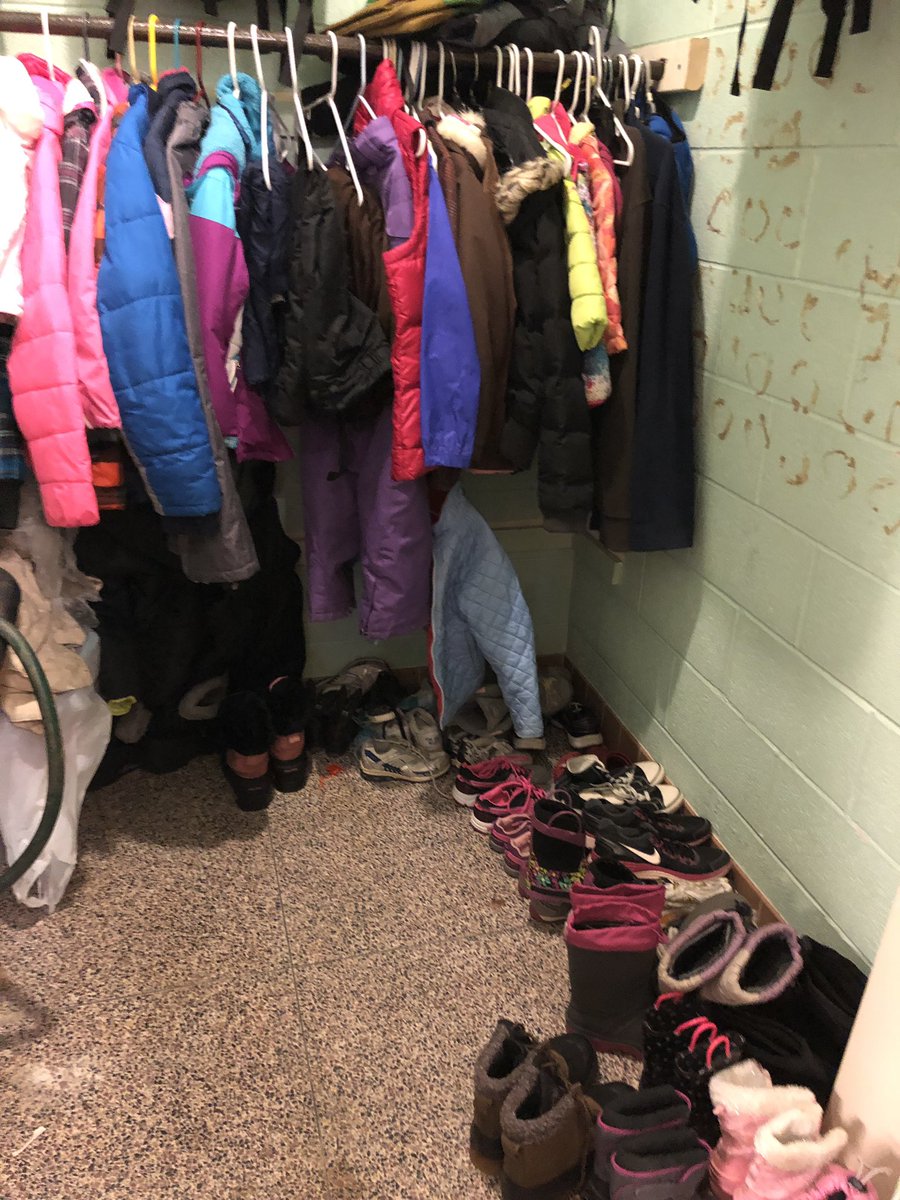 JamieLemmen's tweet photo. Thank you 3rd graders for organizing our coat closet! #pinewoodpride https://t.co/xlAtUpP1pd
