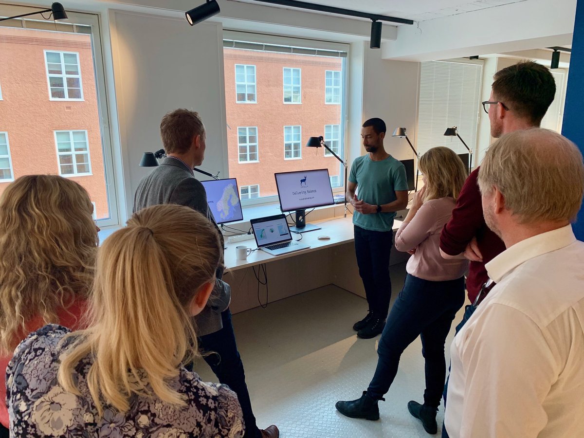 heriram's tweet photo. Idag hadde vi i ⁦@NorwegianOpenAl⁩ lab @ntnu ⁦@DigitalNtnu⁩ besøk fra ⁦@Statsmin_kontor⁩ ! Vi takker for muligheten til å presentere vårt arbeid innen #ai - #implala ⁦@selfback_eu⁩ #sevendoff ⁦@pveierland⁩ ⁦@mork_paul⁩ ⁦@Optimeering⁩ https://t.co/nQzKC4q48w