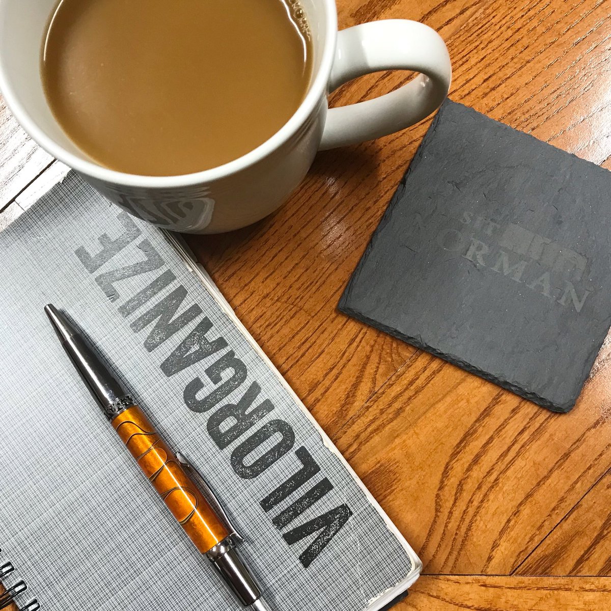 vilonamichael's tweet photo. Starting off my day @VisitNorman chatting marketing strategies with @TheMainDistrict for 2019! #getvilorganized https://t.co/IWEqySVBun