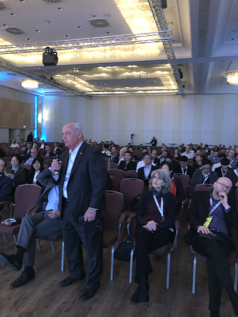 buildingSMARTIn's tweet photo. Patrick MacLeamy called IFC Rail the “most spectacular project in buildingSMART”. #bSIDUS19 https://t.co/eBAw3cqLiE