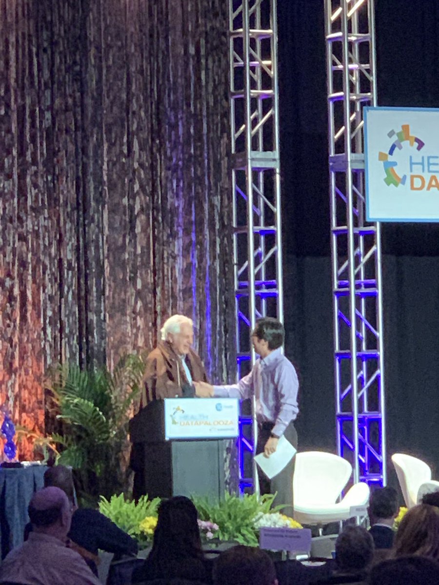 CareSet's tweet photo. Bob Krughoff, the 2019 Data Liberator Award recipient 

@hdpalooza 
#hdpalooza #dataliberator https://t.co/j7TD3aCSvV