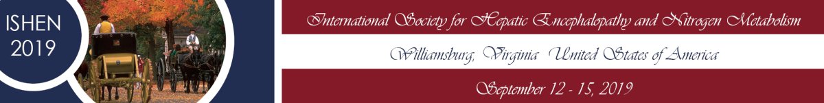ishen2019's tweet photo. Sincere thanks to @EASLedu @EASLnews for endorsing #ISHEN2019! Join us 12-15 Sep'19 in Williamsburg, VA for all things #hepaticencephalopathy   https://t.co/MrFnKyvUrr  @tomhemmingk @RajivJalan1 @ebtapper @MontagneseSara @mromerogomez @BrainLIverPS @DebbieShawcros1 @JasmohanBajaj https://t.co/pE5uxAqFno