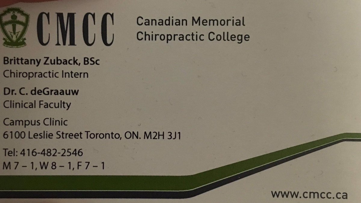 brittzubes19's tweet photo. I only have a few more months as a chiropractic intern! Come see me for those nagging aches and pains before summer is here! Mon/Wed/Fri 
7am-1pm https://t.co/NpNHWVUp8j
