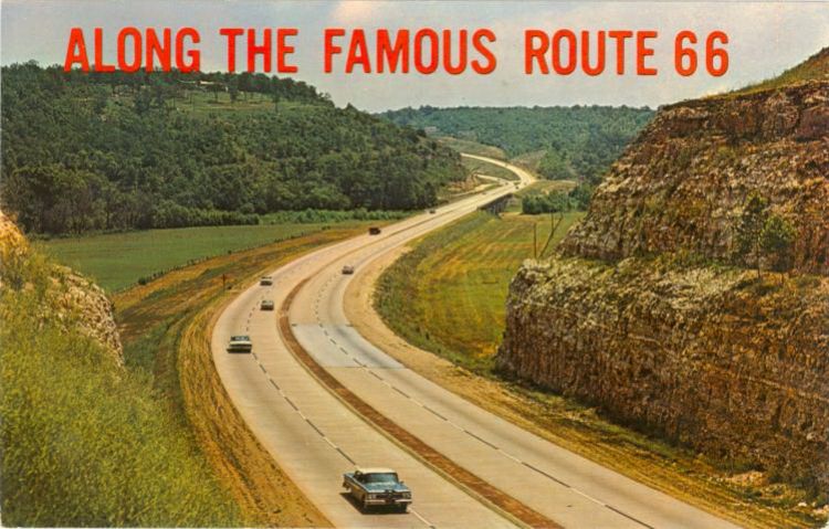 PulCoUSA's tweet photo. #TBT- Did you know that portions of today's #Interstate44 near #Waynesville & #SaintRobert once carried Route 66 traffic?
Order your free #Route66 turn-by-turn driving directions today! email@pulaskicountyusa.com https://t.co/NmuoUubZQT
