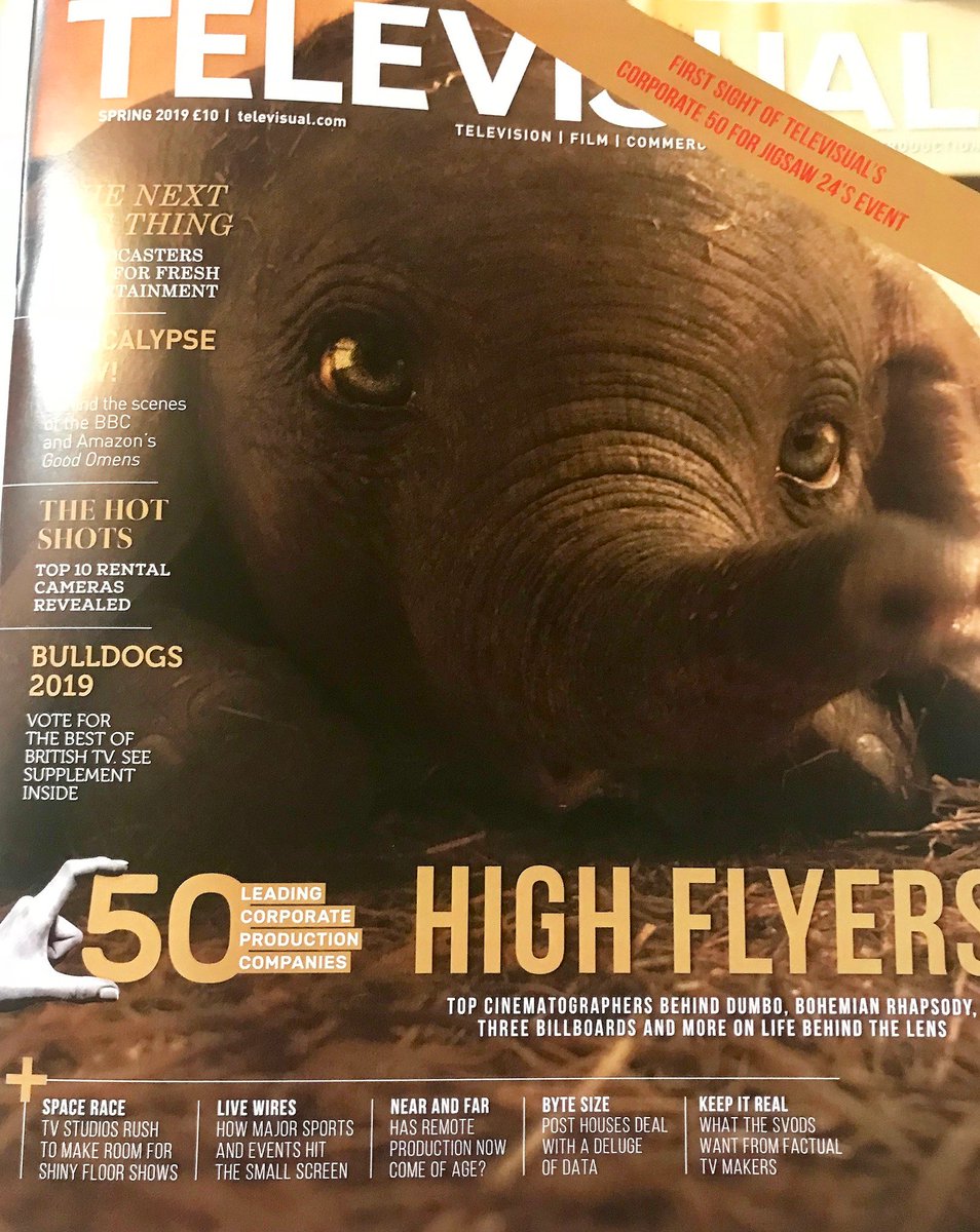 drpgroup's tweet photo. 😄 Thursday doesn't get better than this, we've found out that we've been listed in #TelevisualTop50 taking number '1' position 🏆  Well done to everyone who has been listed and congrats to our film &amp; video team! 👏 @televisualmedia #Top50 #No1 https://t.co/KD2GrqEIPH