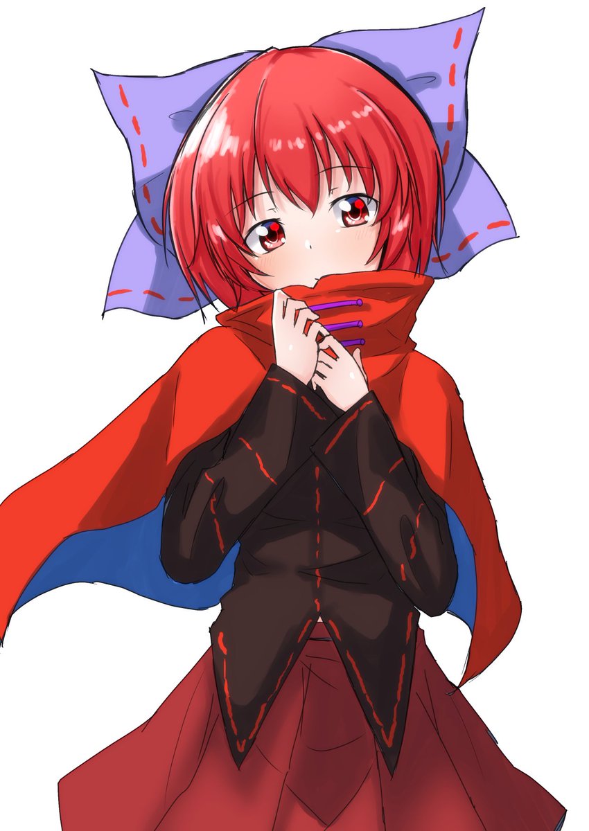 #深夜の真剣お絵描き60分一本勝負 
赤蛮奇 