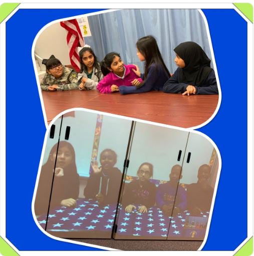 Alief_Libraries's tweet photo. Participate in a #VideoConference at an @AliefISD library. These libraries are open afterschool today: @HNGCLibrary @HHSBearsLibrary @KerrLibrary @THSLibrary #ENGCLibrary #ElsikHSLibrary @readingwarriors @OlleOwls @AliefMSlibrary #HolubMSLibrary https://t.co/8gopzRiFhE