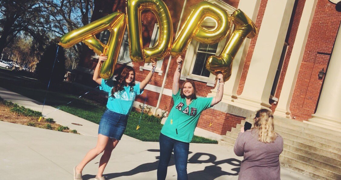 Alpha Delta Pi - the Eta Xi Chapter tweet media