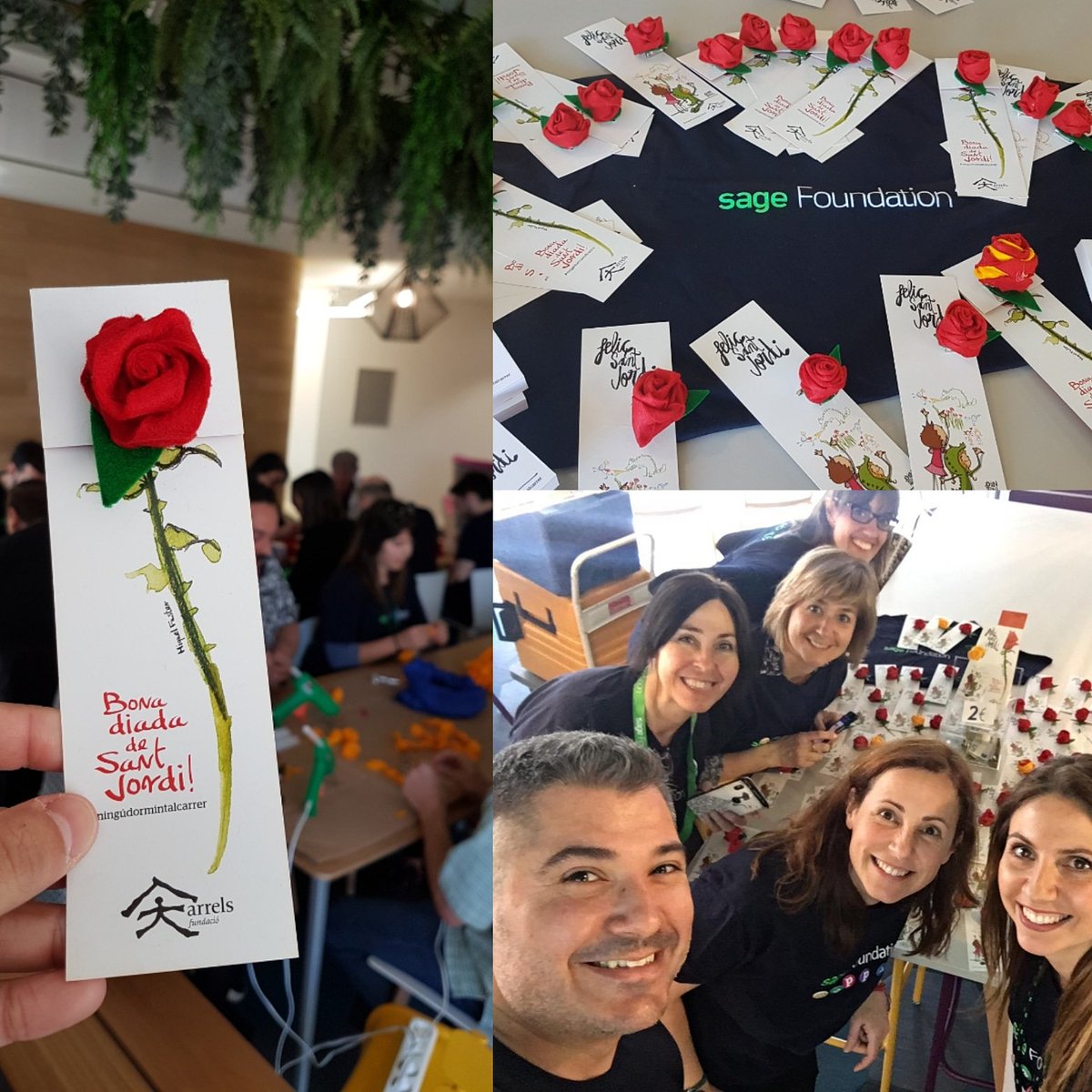 ElaxSimon's tweet photo. Proud to be part of @sagefoundation and volunteer to help for Barcelona's homeless with @SageSpain @ArrelsFundacio https://t.co/oISOyYWPuT