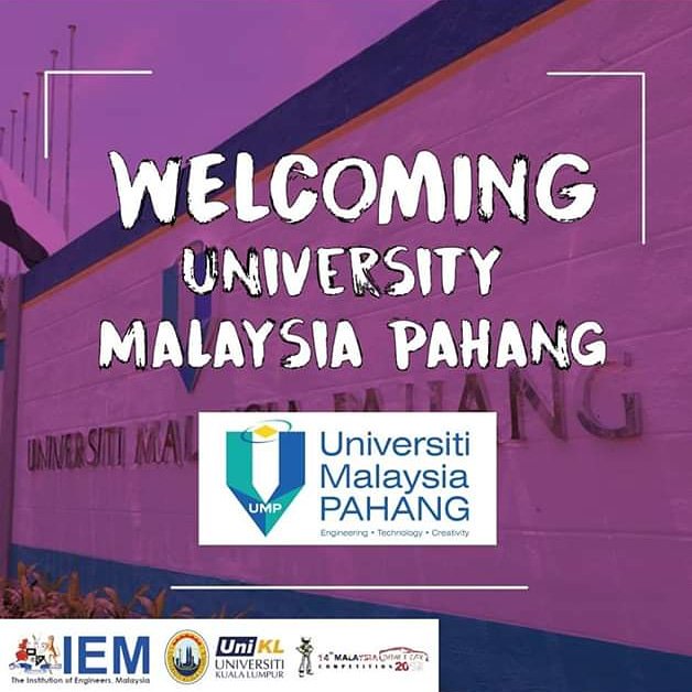 CHESTUMP's tweet photo. Welcome to Universiti Kuala Lumpur (UniKL), Universiti Malaysia Pahang https://t.co/0inm5K9e3H