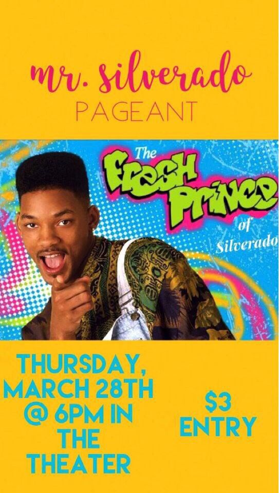 silveradoHS2020's tweet photo. 90s Day! MAKE SURE TO COME OUT TO THE MR. SILVERADO PAGEANT TONIGHT! https://t.co/3oKMo5v71K