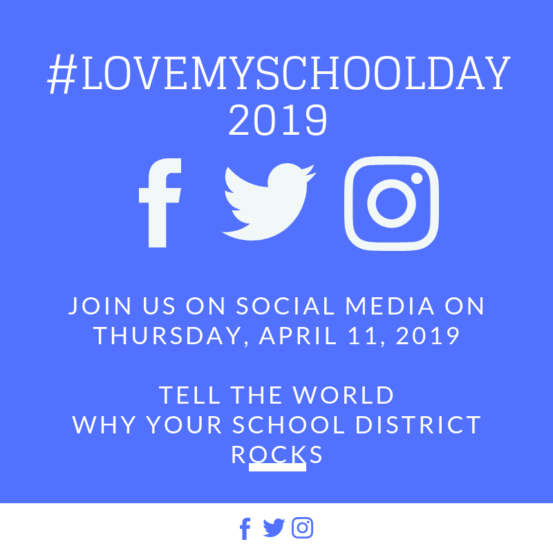 TechNinjaTodd's tweet photo. April 11th is #LoveMySchoolDay!! Get ready to share how awesome your school/district is!  Spread the word!

#KidsDeserveIt #TLAP #LeadLAP #SparksInTheDark #TellYourStory https://t.co/DUHxxBivvZ
