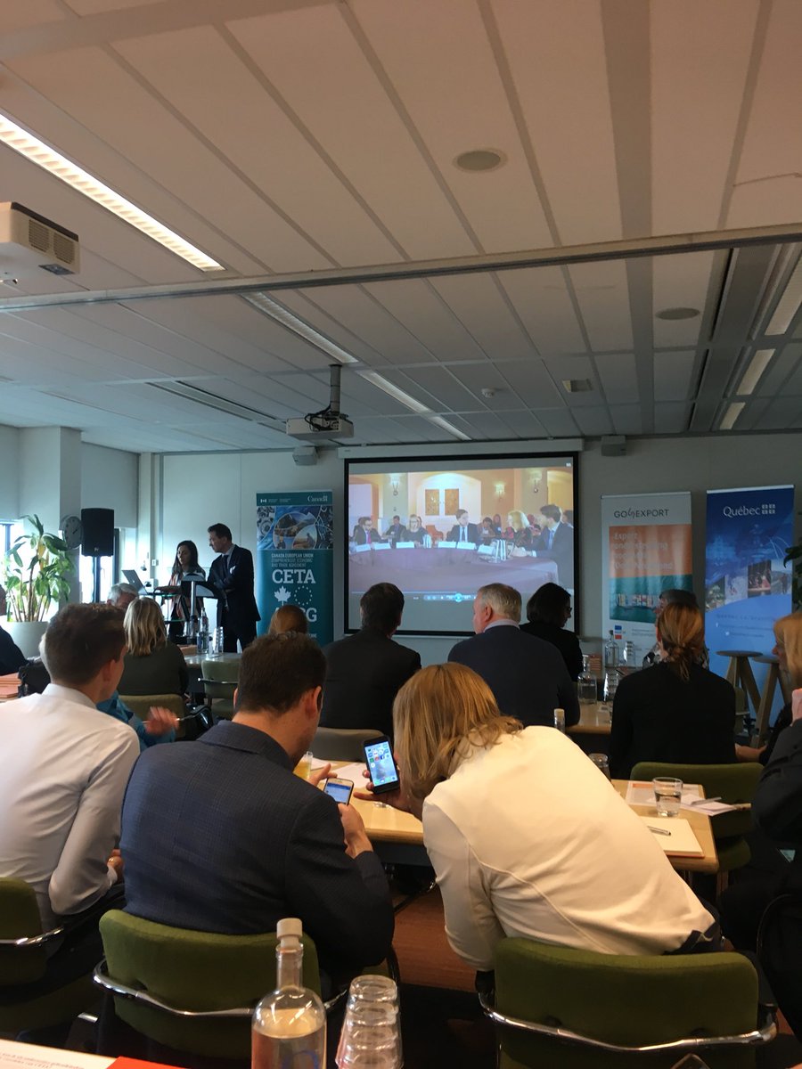 terMeulenCanada's tweet photo. #OostNL #WTC #Arnhem #CETA promotion #CanEmbNL #TCS_SDC #Quebec https://t.co/lEr4rbbjgB
