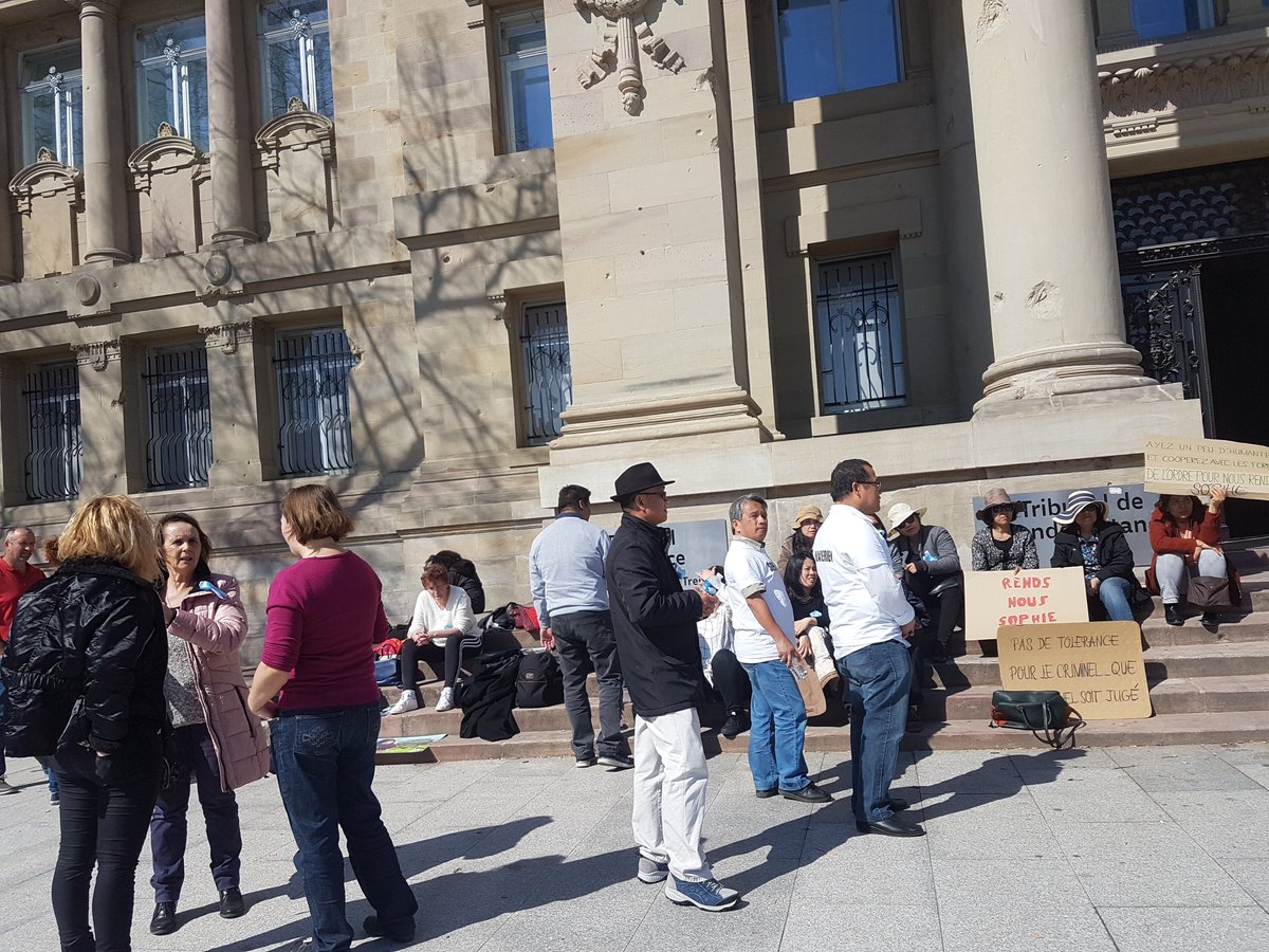 Nad11562495's tweet photo. Audition de JM Reiser du 28/03/2019. Le combat continue et la détermination reste intacte 👊 #Justice . Merci aux bénévoles du @CollectifTan https://t.co/zp0P0EIh5H