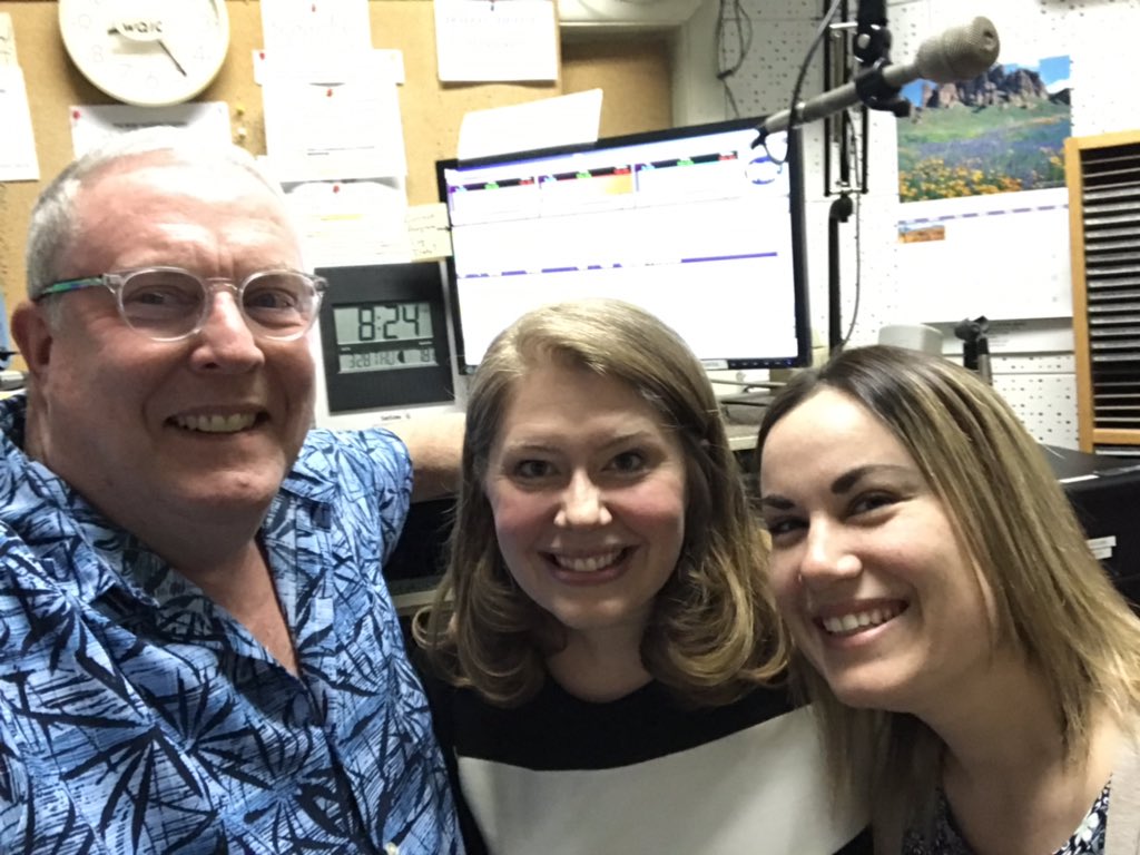 stevetoddradio's tweet photo. #SpringtimeInThePark starts next weekend! @QBryner and @amandapolyak visited The Early Morning Show With Steve Todd on @WQICradio today to tell us about it! #radio #publicrelations #prpros #hersheypark https://t.co/d9BCiAe39L
