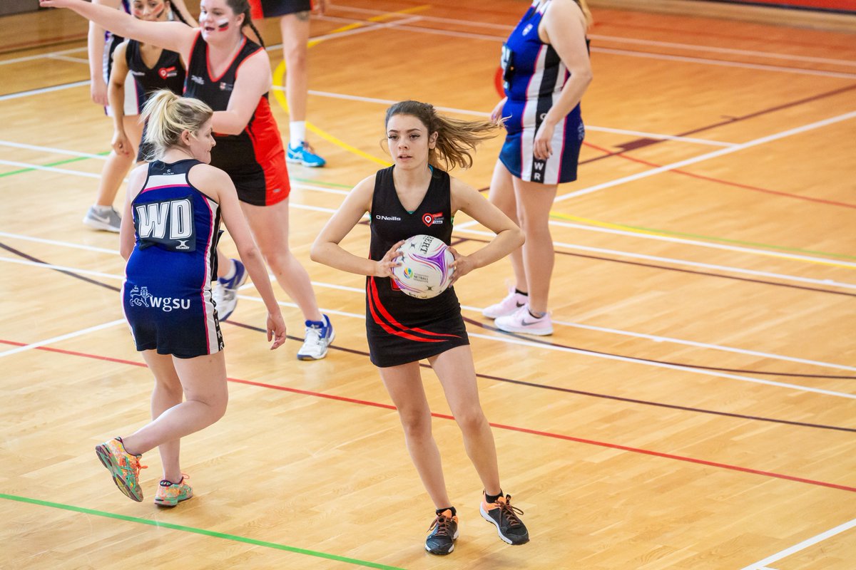 jonlingwood's tweet photo. A battling performance saw the netball team come out eventual winners during Varsity  @uochester @CSU_Warrington @wazza_netball #wearewarrington #wearewazza #wazza #varsity2019 #netball https://t.co/SQYwfS2GAl