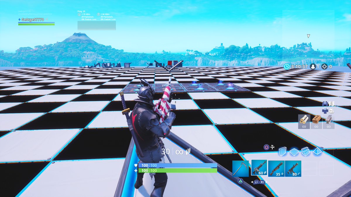 ジョージ フォロバします 怠慢場作ったんですけど目がチカチカする 目に優しい怠慢場作ろうかな フォートナイト Fortnite