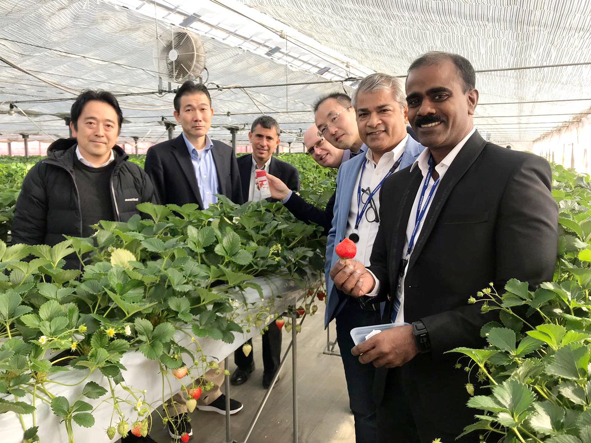 UPLLtd's tweet photo. Delegates from #UPLAsia at the Asia Supply Chain Meeting held in Japan recently were thrilled to see UPL Japanโs success in absolute #MiteControl with #NaturalEnemies and #Pollination with #BumbleBees in tomatoes. #SustainableAgriculture #IntegratedCropManagement #UPLJapan https://t.co/MqTtVWEnbA