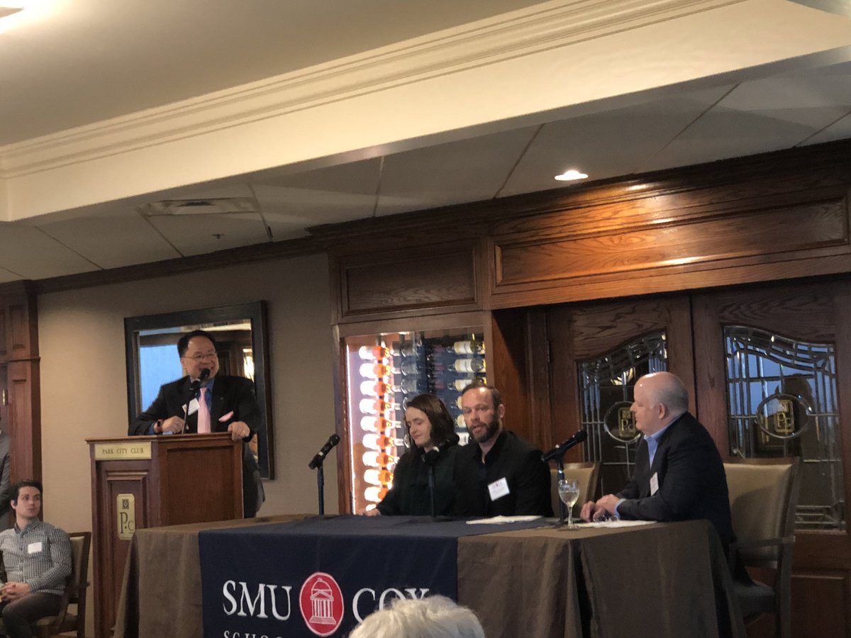 HubertZajicek's tweet photo. Southwest Venture Forum #SWVF on #blockchain this morning @ProfSmak @SMUCox - still looking for the greatest applications in healthcare myself! https://t.co/JgX1Fvdr2W