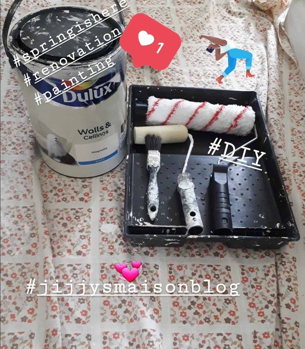 JiJJysMaison's tweet image. It&apos;s that time for #springcleaning, #springDIY  #redecorating #interiordeco #dulux #paint #loveinteriors #makeoldnewagain #interiorpaint #freshwalls