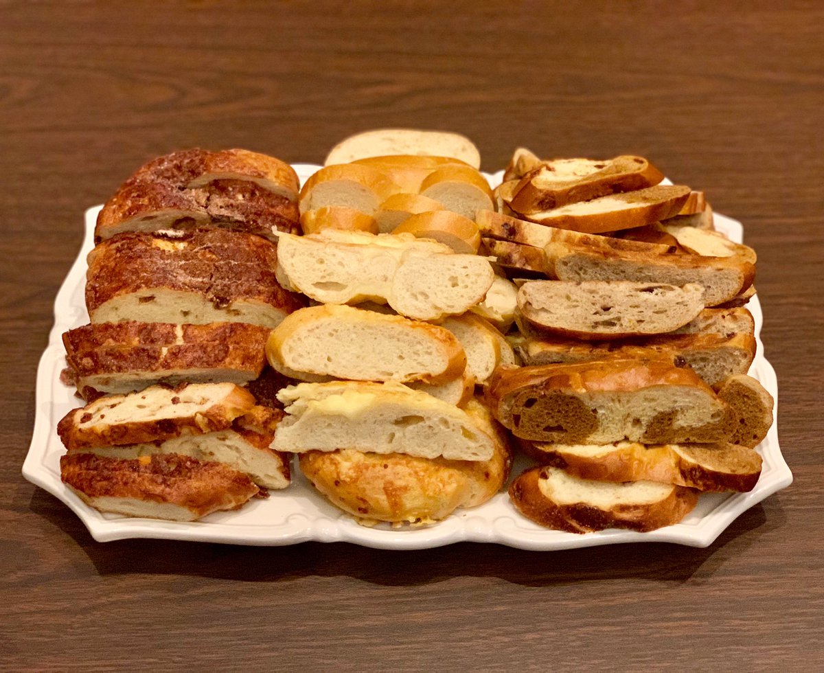 MOTreasurer's tweet photo. Twitter was in a uproar yesterday, but no one seemed to mind that the bagels were bread-sliced at this morning’s Breakfast with the Treasurer. https://t.co/5gOynT7HHG