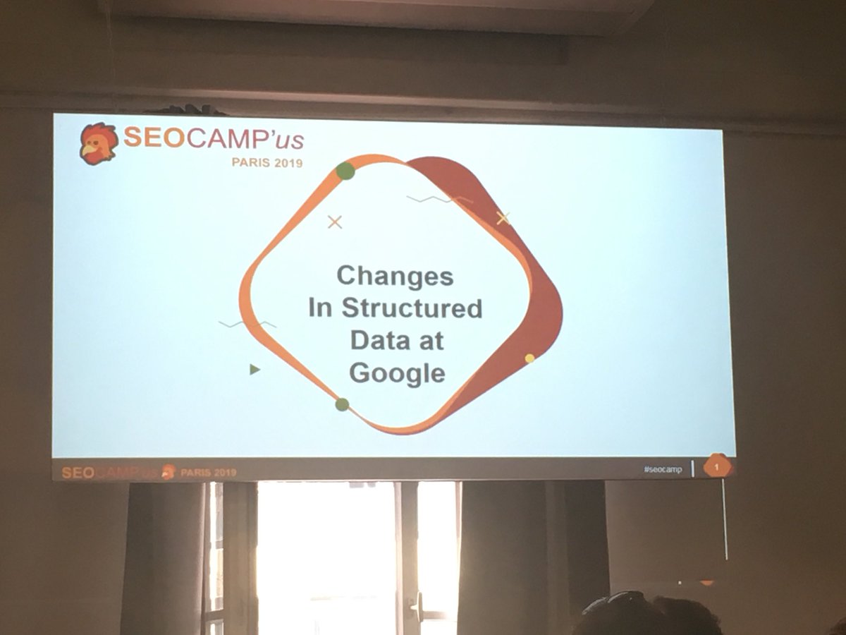BriceCastaing's tweet photo. #SEOCamp Learning more ´bout structured data with #billslawski https://t.co/k6wknZxJyN