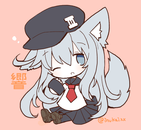 響(艦これ) 「響「司令官、何だい?」 」|犬飼/さかなのマーチ【BOOTH新作追加/名古屋コミティア【D-24】】のイラスト