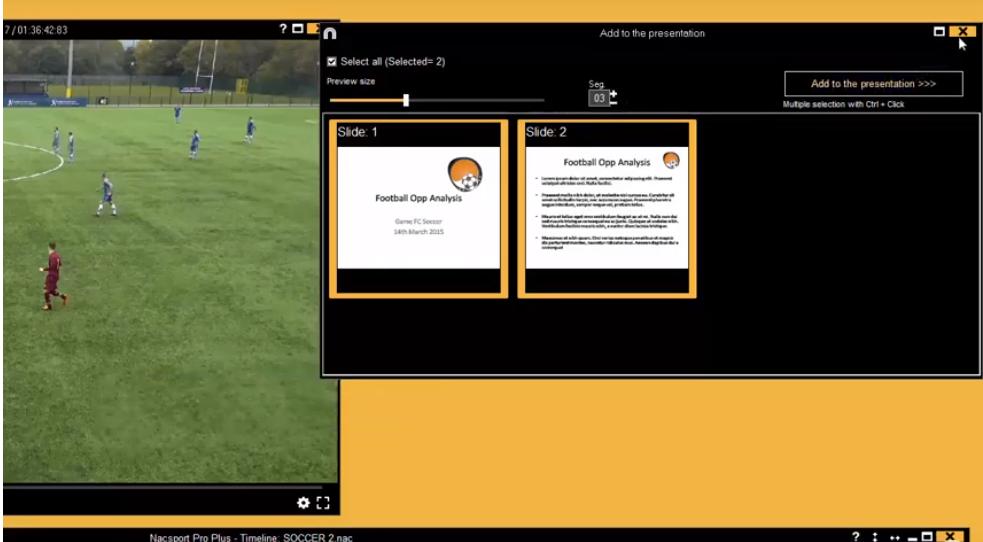 DanSupportAP's tweet photo. This Knowledge base article covers the advanced features available for your @Nacsport presentations, take a look to see what you could add to your workflow https://t.co/CaiaZMSG2y #DansTips #support https://t.co/cKMiPNB1tk