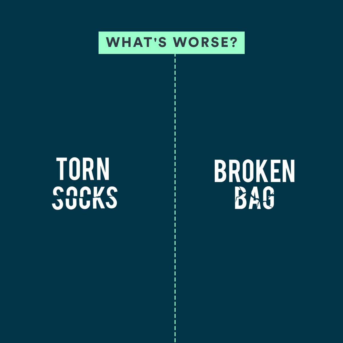 We've all been there. What would you rather deal with? Comment below 👇🙈
.
.                                                                                                             
#STYFI #STYFIstunts #thursdaythough #fashion #onlineshopping