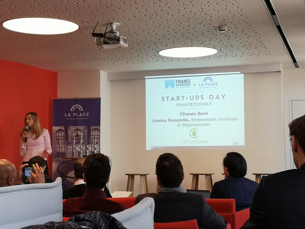IFD_Paris's tweet photo. #StartUpsDay Session de pitchs des start-ups #ActiveAssetAllocation @ClimateSeed #Crowdvalue @LaPlaceFintech! #fintechfortomorrow #greenfintechday https://t.co/dk5jM7iDqg