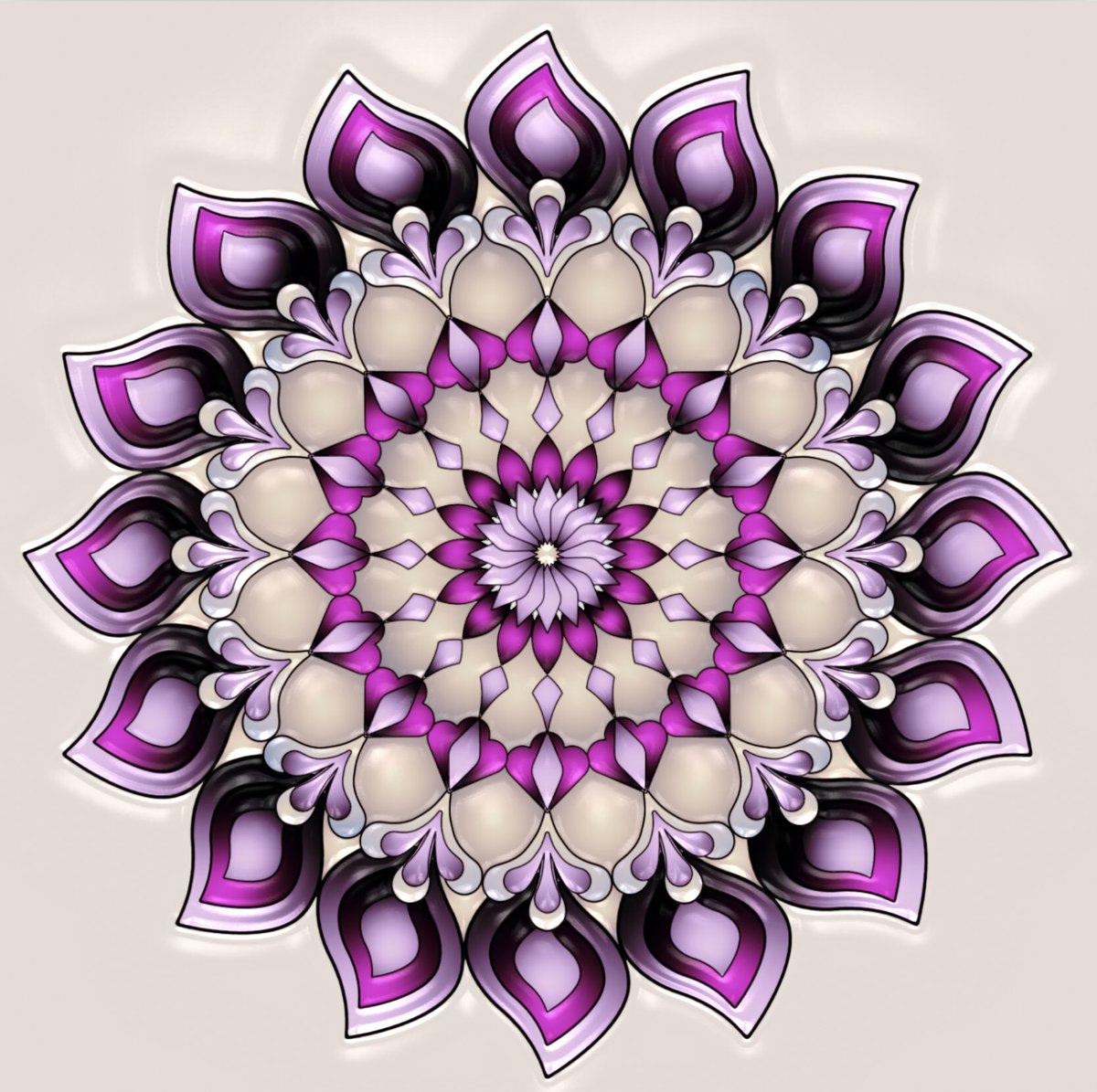 majesticglory's tweet photo. Floral mandala...created by me in Mandala Kit app and colored in Recolor app. @mandalakit #mandalakit @sumoing #sumoing @recolor_app #recolor_app #digitalart #digitalartist #mandala #mandalas #mandalaart #mandalacoloring #mandaladesign https://t.co/majg36o5wo