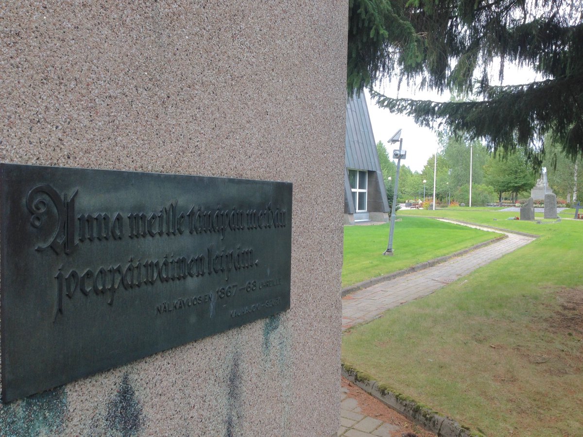 Finnish Famine Memorials tweet media