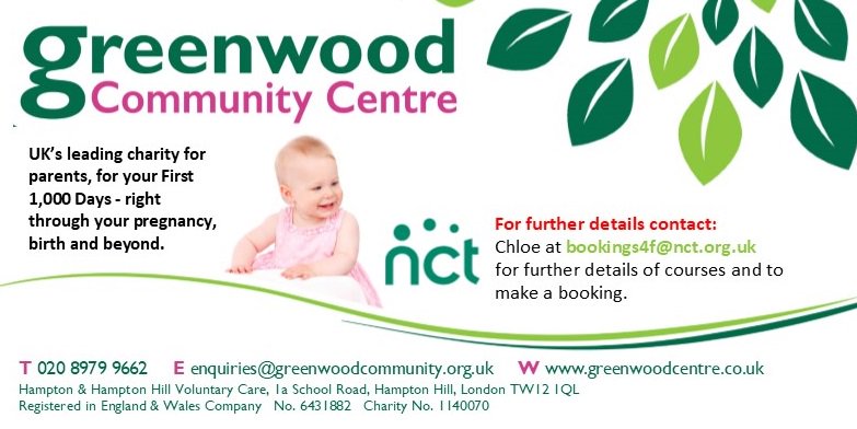 GCC_HamptonHill's tweet image. NCT branch covering Hounslow, Isleworth, Twickenham, Hampton &amp;amp; surrounding areas. Courses, meet-ups &amp;amp; events for bumps, babies, young children &amp;amp; their families @NCTTwickenham @RichmondComLink #pregnancy