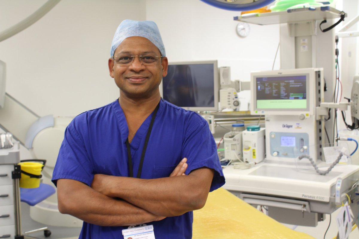 AlderHey's tweet photo. @DrRamanaCardiac is a leading cardiac surgeon here at Alder Hey and is lead surgeon at this, his 21st camp.  He has performed more than 200 cardiac operations at camps in India 🇮🇳 #AlderHeyinIndia https://t.co/XwmBHVGvrW