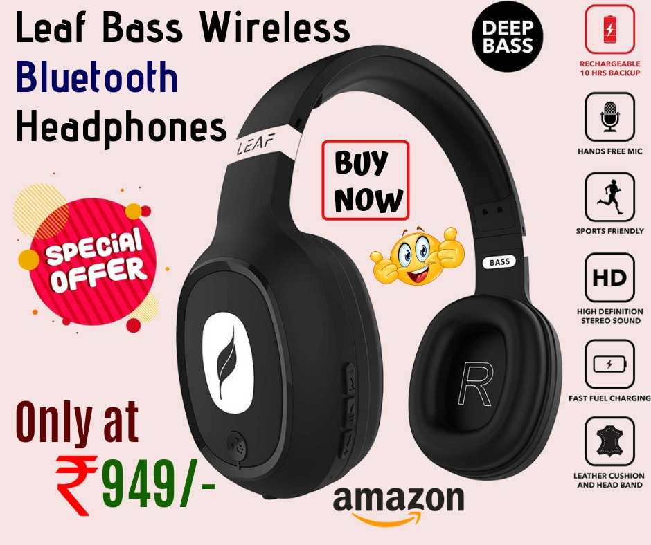 technews_hsi's tweet image. Branded &amp;amp; High-Quality Wireless Headphones with Super Bass
BUY NOW- amzn.to/2HWaApj
#amazone #amazonebigSale #LeafWirelessHeadphones
Amazon Link- amzn.to/2yYHkLK 
Link to get discounts on all Amazon products
@amazonindia8 @Irish_TechNews @technewsworld @aajtak