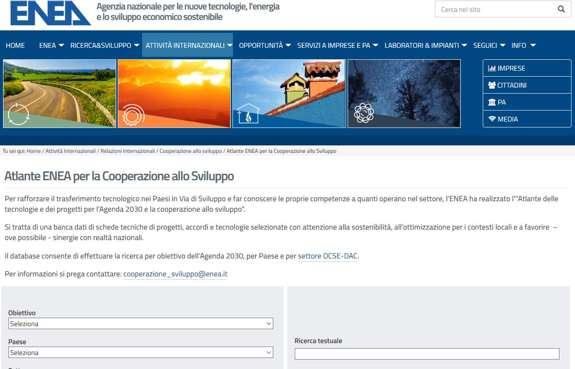 innovasviluppo's tweet photo. Si chiama "Atlante delle tecnologie e dei progetti per l’Agenda 2030 e la cooperazione allo sviluppo" ed è una banca dati realizzata da @ENEAOfficial che raccoglie le schede tecniche di iniziative e tecnologie che portano avanti innovazione sostenibile 👉 https://t.co/mtJYZRJdOw https://t.co/EUF2FrZrZH