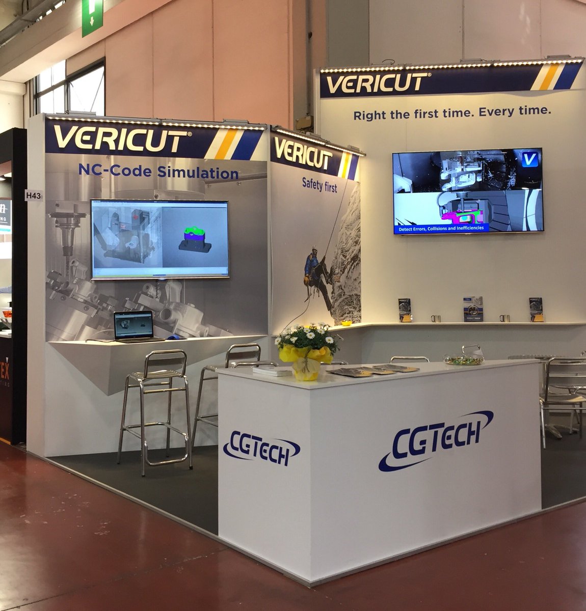 CGTech_Italia's tweet image. Pronti a ricevere le vostre visite e illustrare tutte le potenzialità della simulazione CNC @MECSPE 28-30 marzo PAD 6 STAND H43 #VERICUT #CNCsimulation #CGTech #Mecspe2019