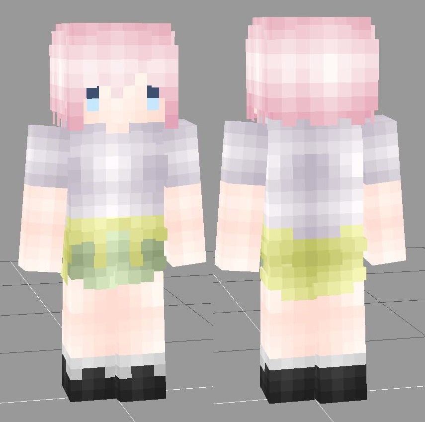 Twitter 上的 Minedoll 五等分の花嫁 中野一花 さんの スキン を 作ってみました 欲しい方は 返信で 教えてください Minedoll マインドール マインクラフト マイクラ マインクラフトスキン マイクラスキン スキン 五等分の花嫁 中野