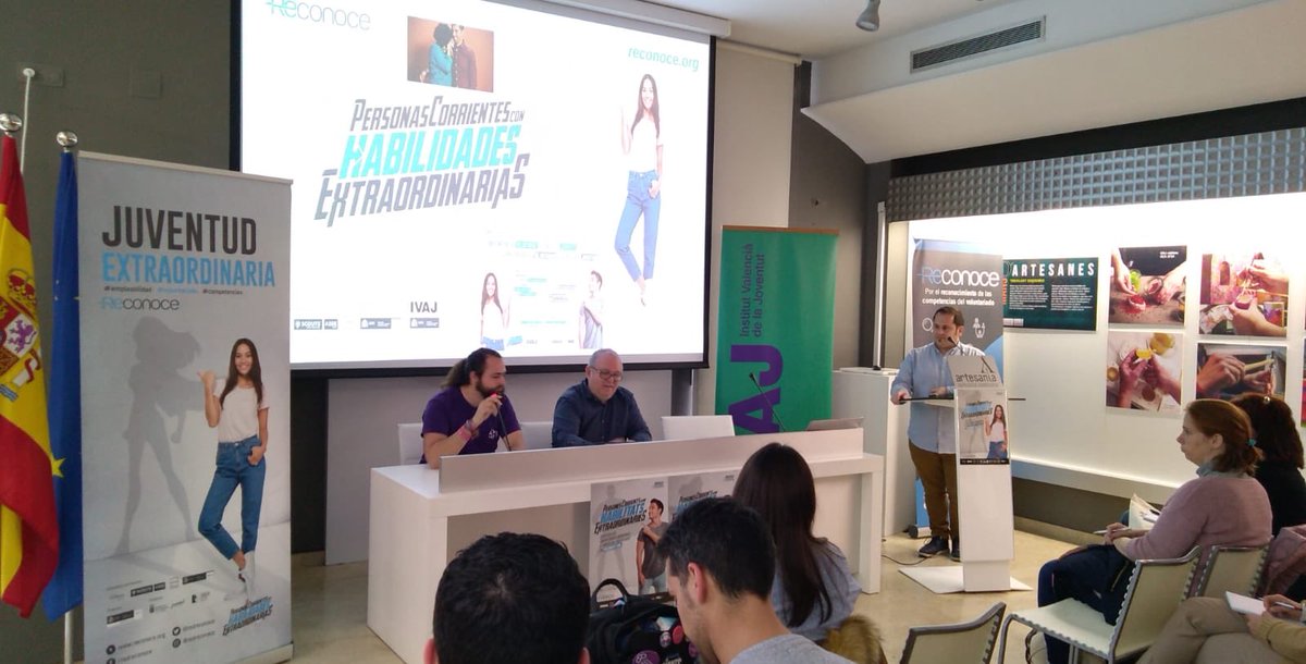 Jesús Martí, director general de l’#IVAJ: “<a href="/RedReconoce/">RedReconoce</a> és un instrument per a valorar les habilitats adquirides mitjanzant el #voluntariat, educació no formal, perquè configure  la nostra actitud davant la realitat i pel que s’ha d’apostar”