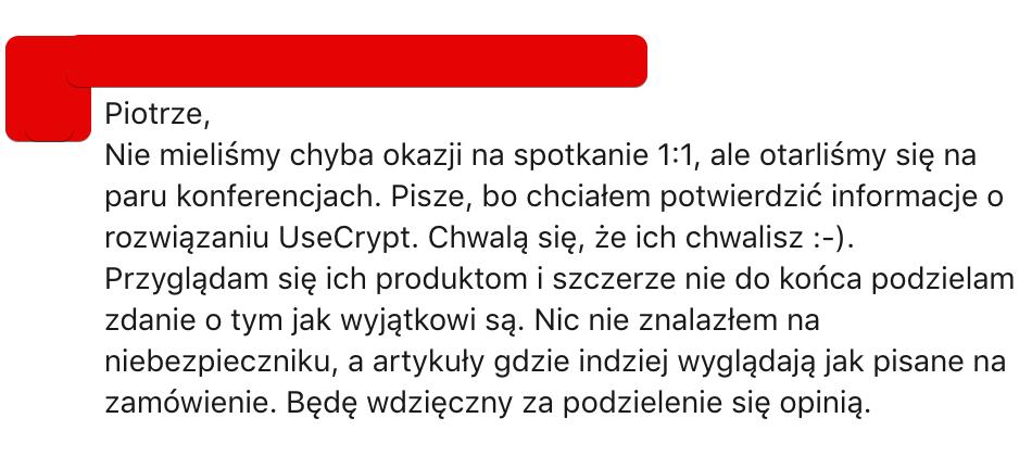 konieczny's tweet photo. Otrzymałem takie pytanie na LinkedIn...  

OFICJALNIE DEMENTUJĘ że chwalę ten komunikator.

Uważam, że najlepszym komunikatorem jest Signal i tylko jego polecam. 

Rzetelne porównanie różnych komunikatorów możecie znaleźć w tym artykule kolegów z redakcji: https://t.co/wf9b7yYerO https://t.co/GtLWuf9G1H