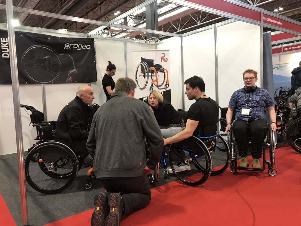 PWheelchairs's tweet photo. We had 2 busy and interesting days at @NaidexShow in Birmingham! Thanks to all our visitors https://t.co/mkVbWD1rMp