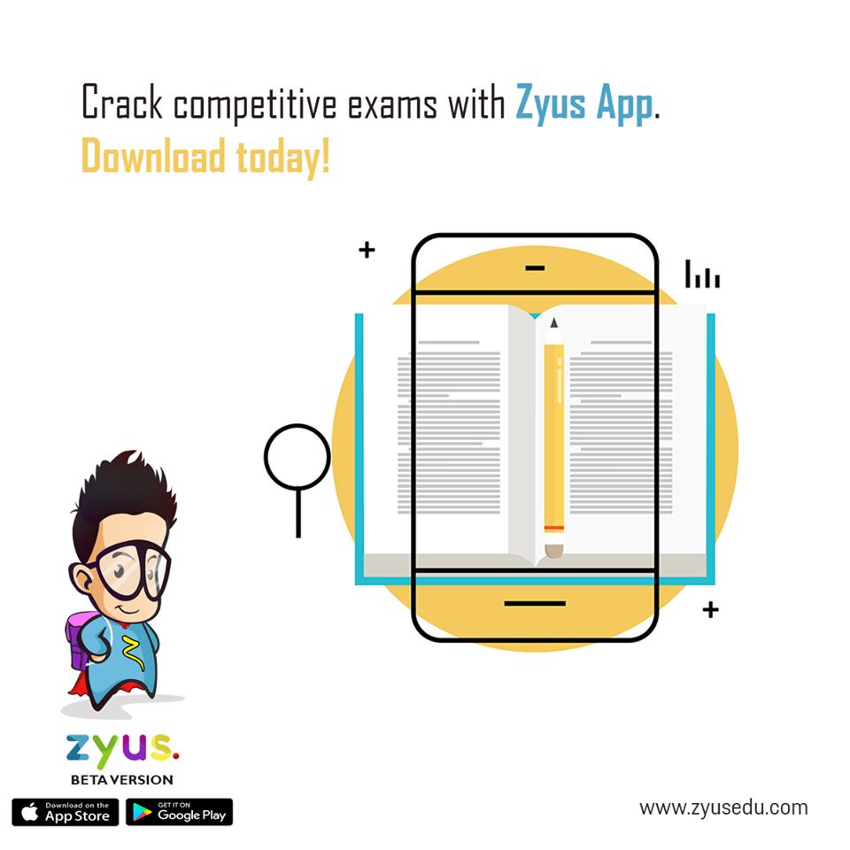 ZyusApp's tweet photo. Crack competitive exams with Zyus App. Download today!
Download app: https://t.co/3MvPYtq7Ia
Register now for a free account: https://t.co/xvWzaFHuvX
#Zyus #India https://t.co/38lt65vGDQ